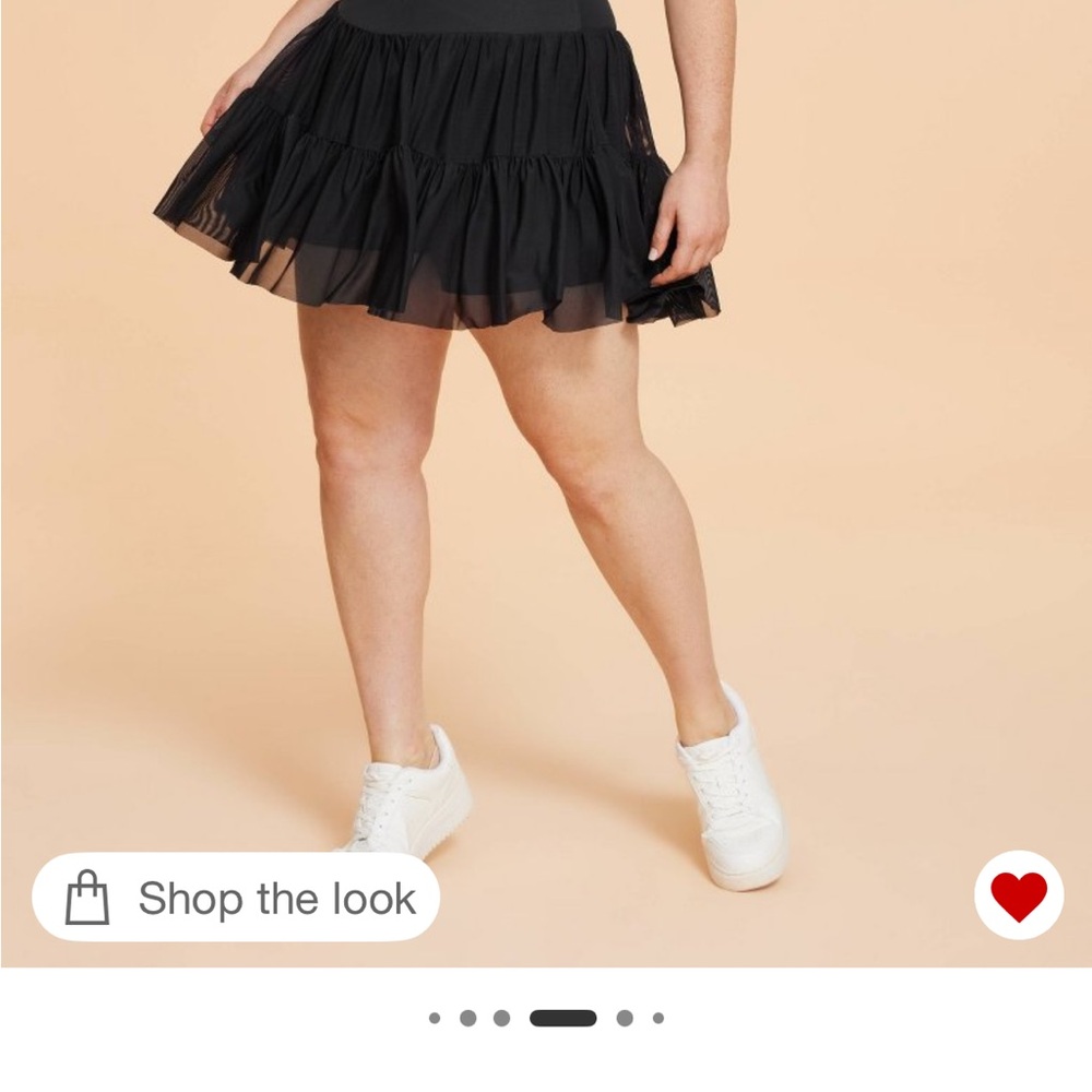 Chic Black Skater Skirt